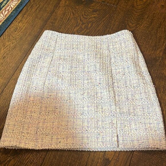 Beautiful tweed Fabric Mini ManSkirt by blue rain XS. WD3 - Picture 1 of 5
